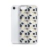 Forest Bear Silhouette iPhone Clear Case