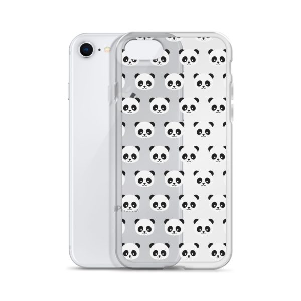 Panda Bears iPhone Clear Case
