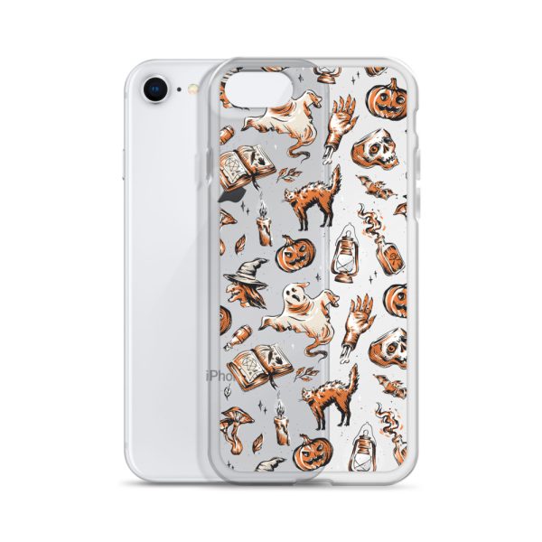 Vintage Halloween iPhone Clear Case
