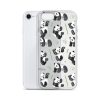 Watercolor Panda Bear iPhone Clear Case