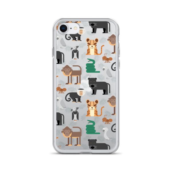Amazon Jungle Animals iPhone Clear Case