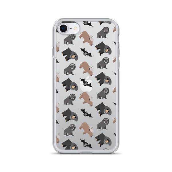 Asian Jungle Animal iPhone Clear Case