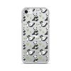 Cute Panda Bear iPhone Clear Case