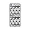 Cute Panda Bears iPhone Clear Case