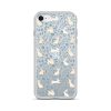 Easter Hopping Bunnies iPhone Clear Case