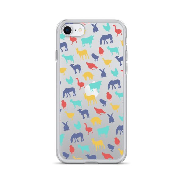 Farm Animals iPhone Clear Case
