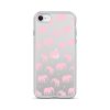 Seamless Elephant Silhouette iPhone Clear Case