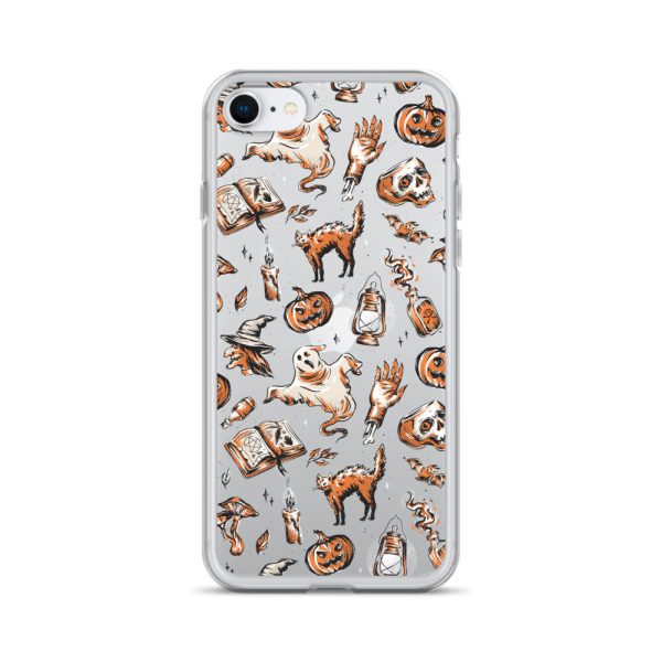 Vintage Halloween iPhone Clear Case