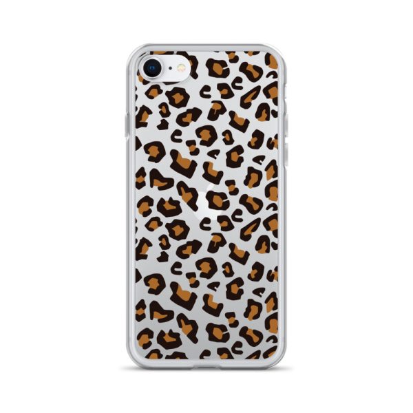 Seamless Leopard iPhone Clear Case