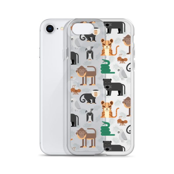 Amazon Jungle Animals iPhone Clear Case