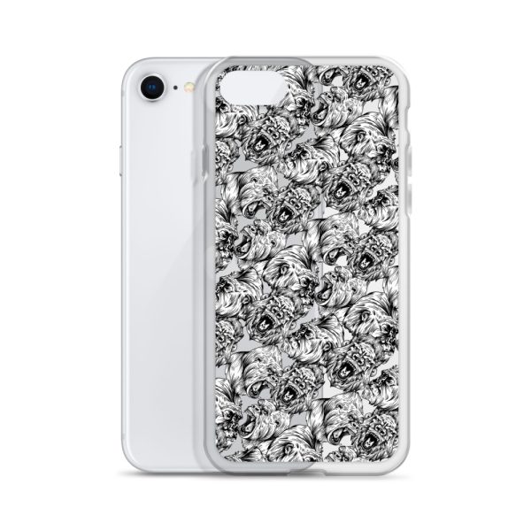 Angry Gorillas iPhone Clear Case