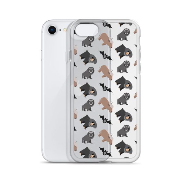 Asian Jungle Animal iPhone Clear Case