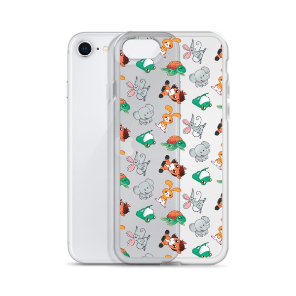 Cute Animals iPhone Clear Case