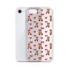 Cute Teddy Bear iPhone Clear Case