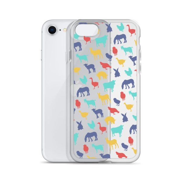Farm Animals iPhone Clear Case