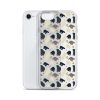 Forest Bear Silhouette iPhone Clear Case