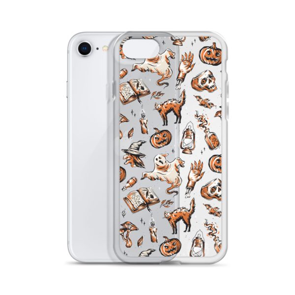 Vintage Halloween iPhone Clear Case