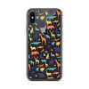 Animal Silhouette iPhone Clear Case