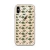 Animals Silhouette iPhone Clear Case