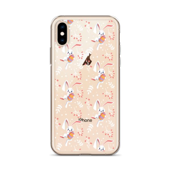 Cute Easter Rabbit iPhone Clear Case