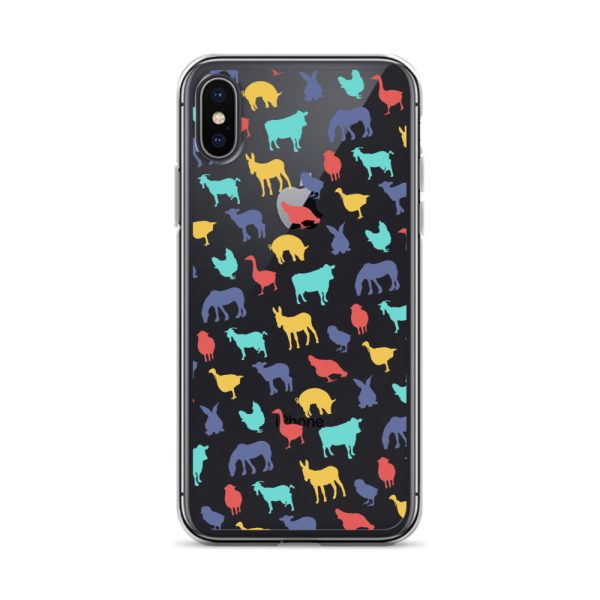 Farm Animals iPhone Clear Case