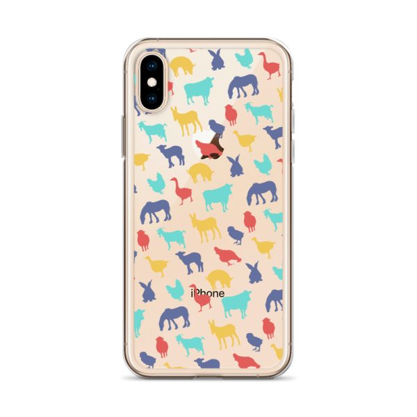 Farm Animals iPhone Clear Case