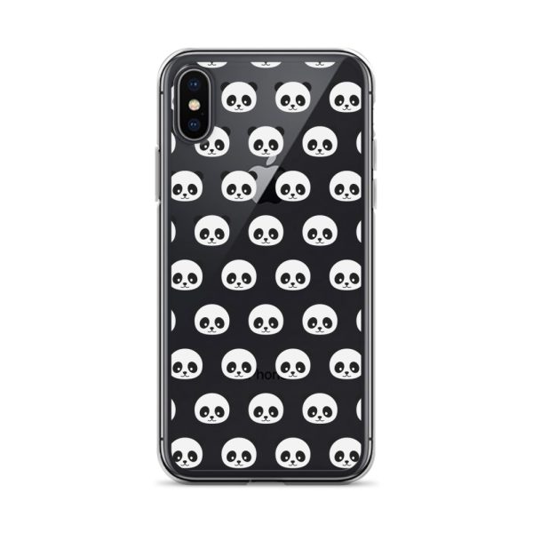 Panda Bears iPhone Clear Case