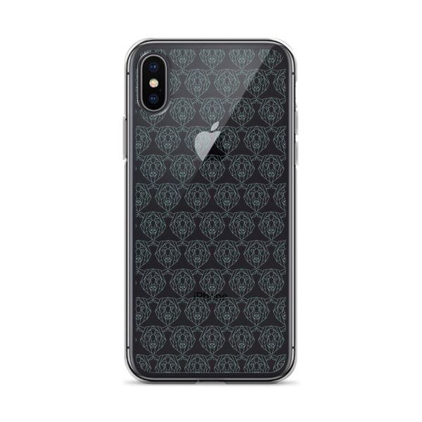 Polygonal Bear iPhone Clear Case