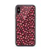 Leopard Heart Print iPhone Clear Case