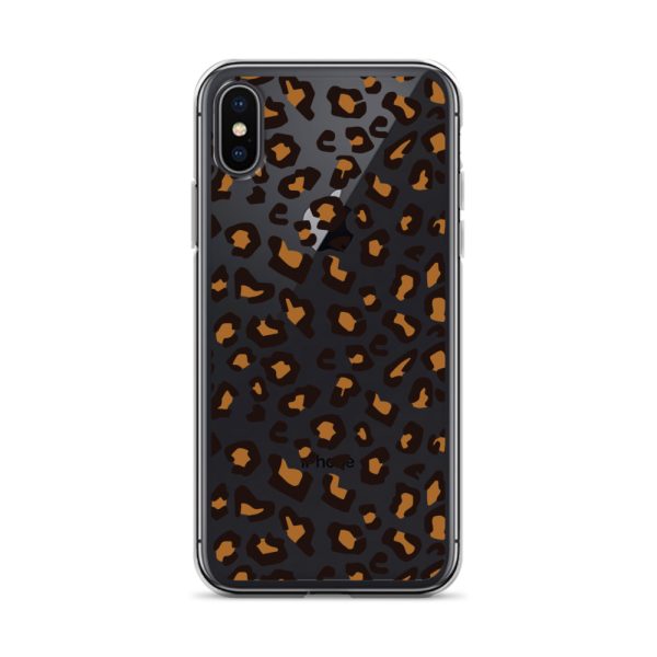 Seamless Leopard iPhone Clear Case