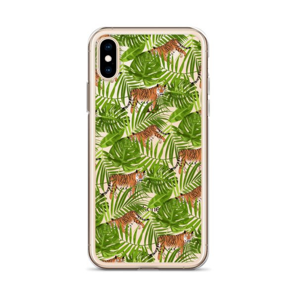 Tiger iPhone Clear Case