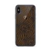 Tiger Print iPhone Clear Case