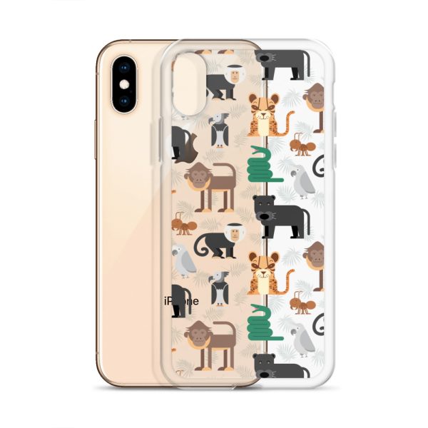 Amazon Jungle Animals iPhone Clear Case