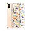Animal Silhouette iPhone Clear Case
