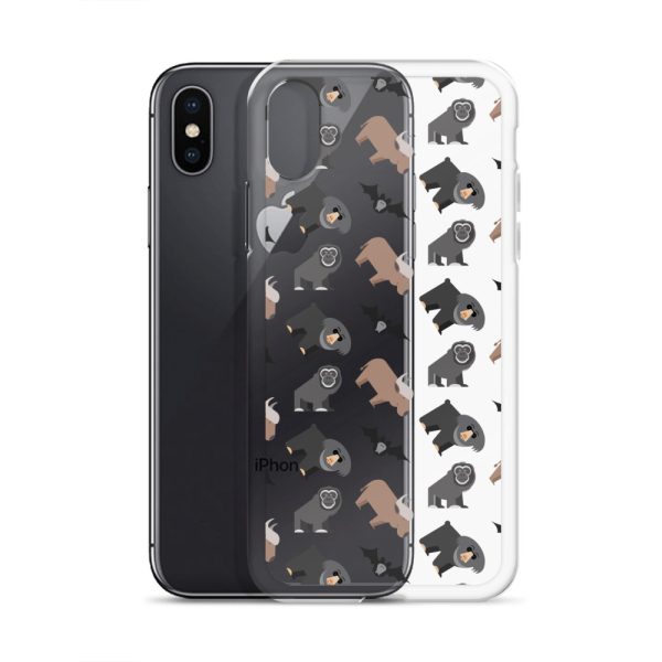 Asian Jungle Animal iPhone Clear Case