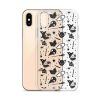 Black and White Halloween iPhone Clear Case