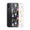 Colorful Bunnies Easter iPhone Clear Case