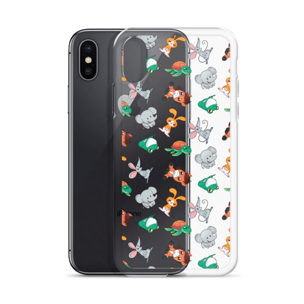 Cute Animals iPhone Clear Case