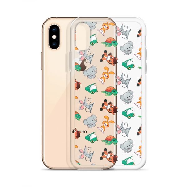 Cute Animals iPhone Clear Case