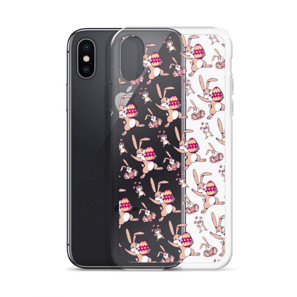 Easter Bunny With Egg iPhone Clear Case