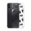 Panda Bears Bamboo iPhone Clear Case