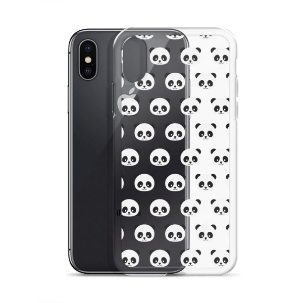 Panda Bears iPhone Clear Case
