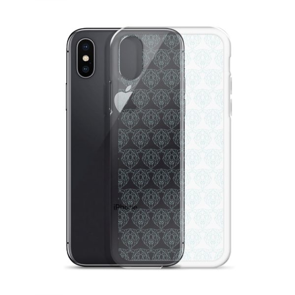 Polygonal Bear iPhone Clear Case