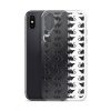 Rat Silhouette iPhone Clear Case
