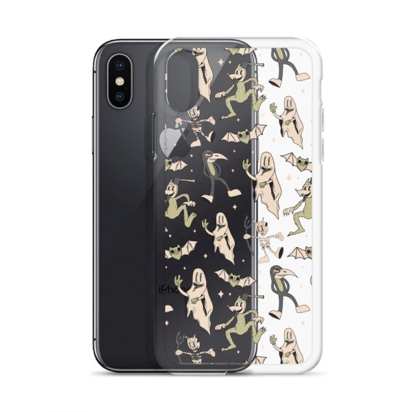 Spooky Vintage Halloween iPhone Clear Case