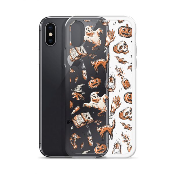 Vintage Halloween iPhone Clear Case