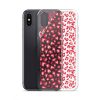 Leopard Heart Print iPhone Clear Case