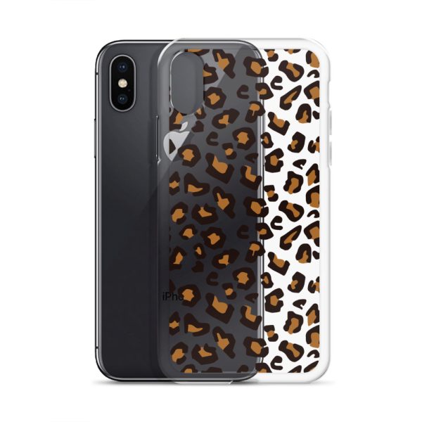 Seamless Leopard iPhone Clear Case
