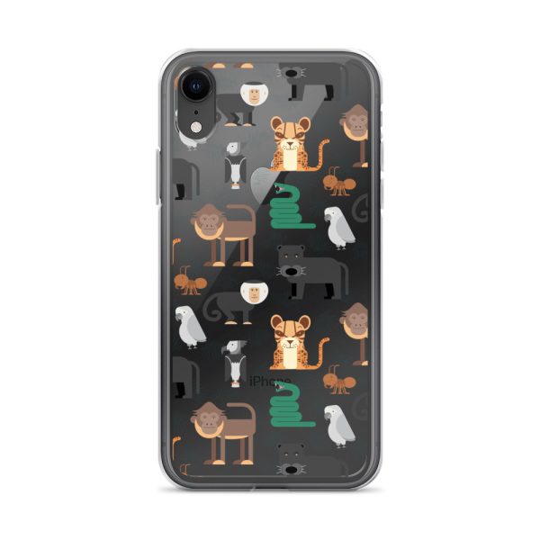 Amazon Jungle Animals iPhone Clear Case