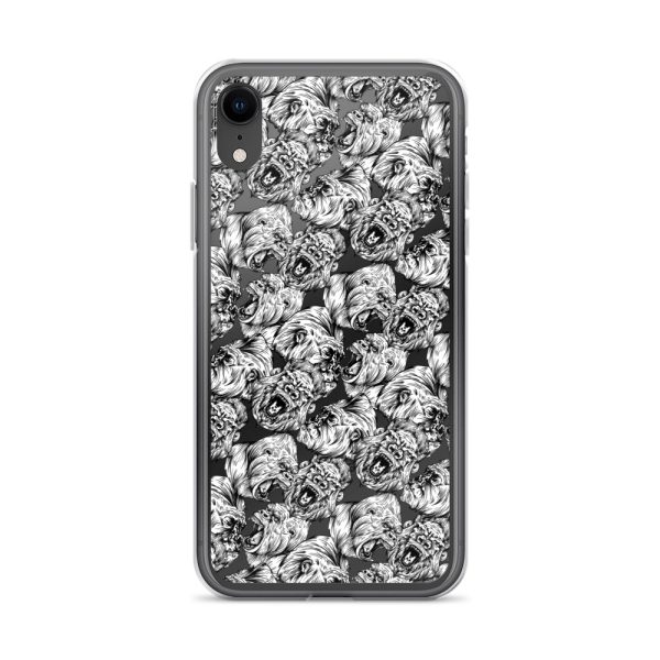 Angry Gorillas iPhone Clear Case